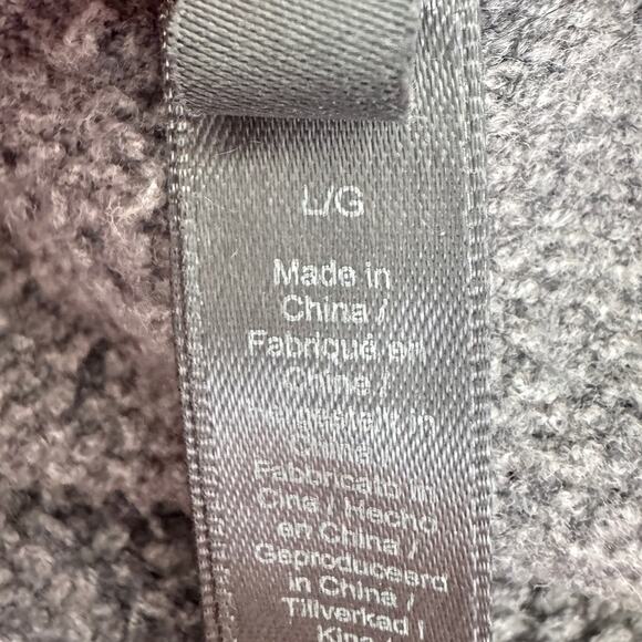 Skims Womens Textured Knit Bralette Size L Intimates Casual Dark Heather Gray - Picture 9 of 11